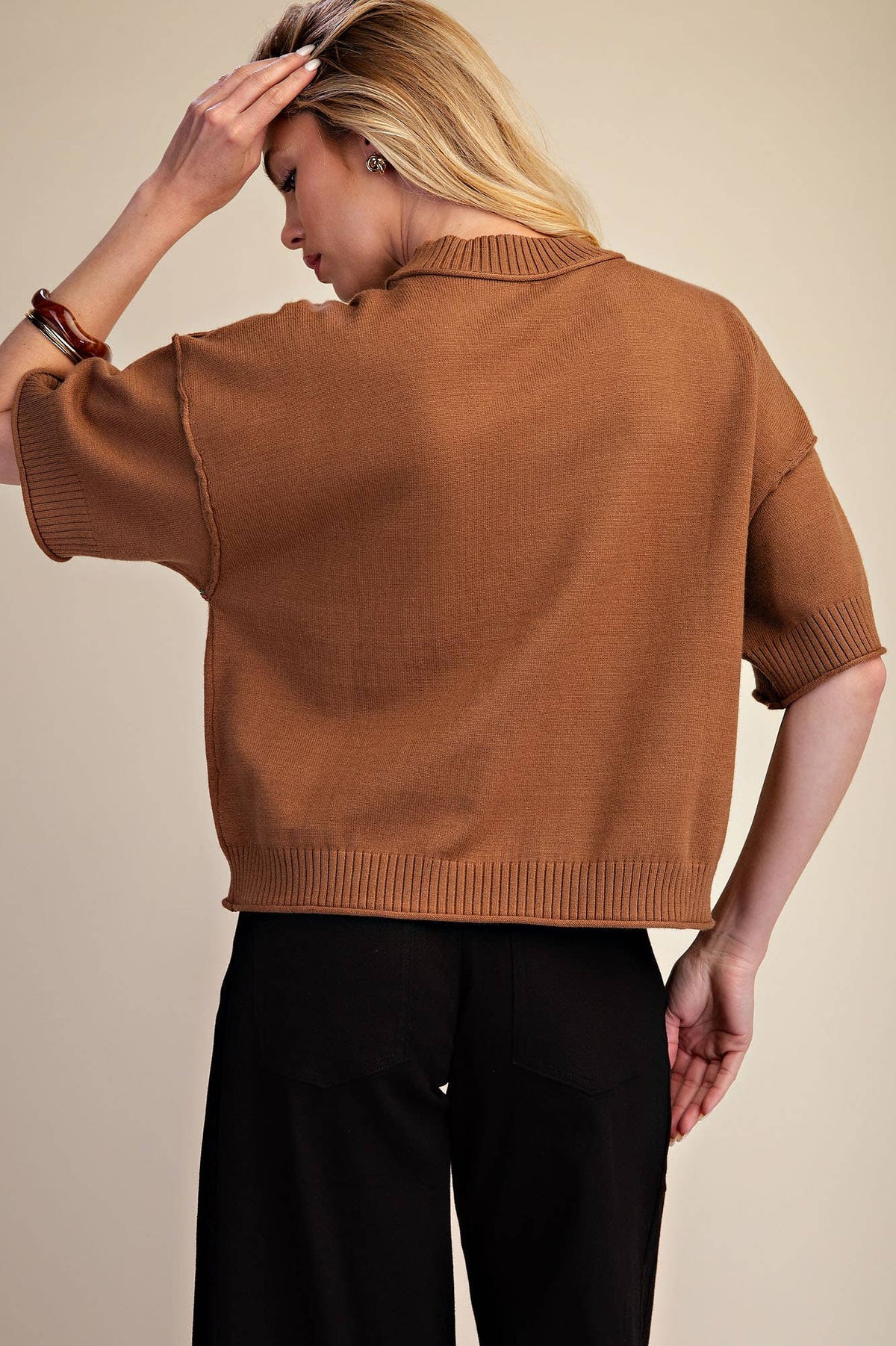 Glam - Western Horse Crew Neck Sweater