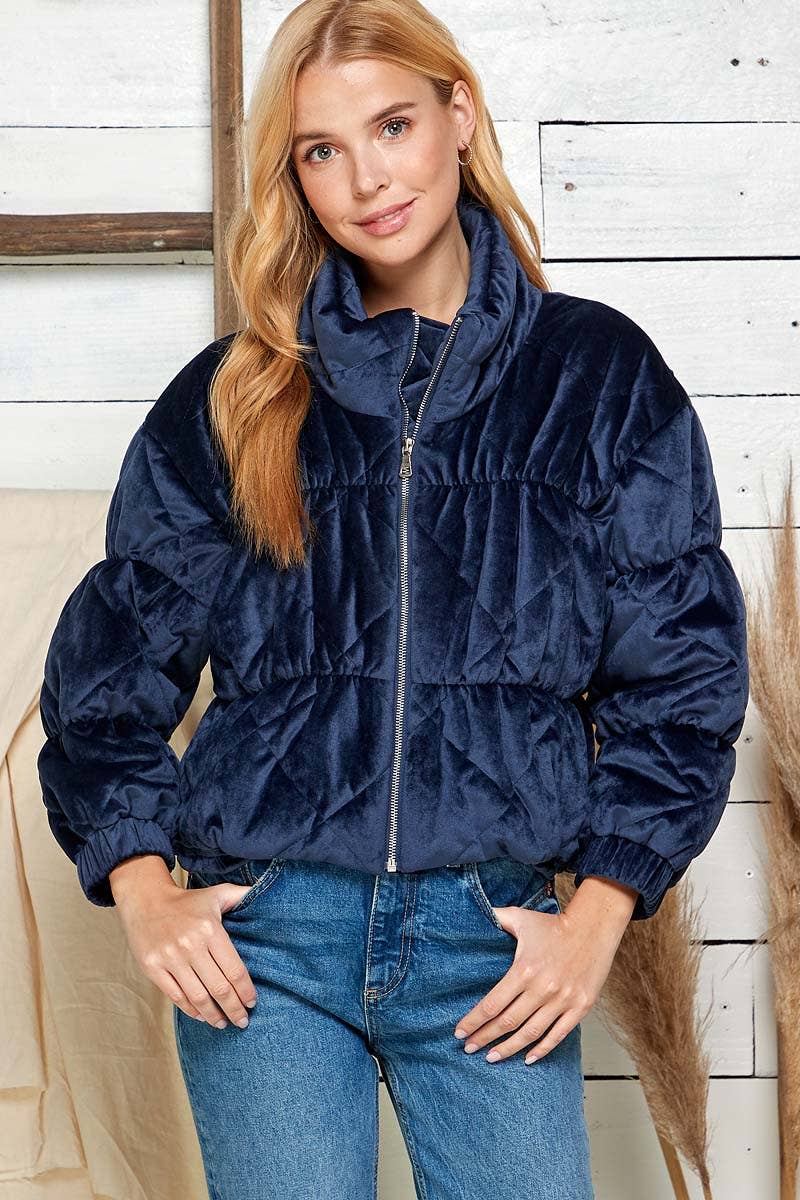 Arlowe Quilted Puffer Jacket