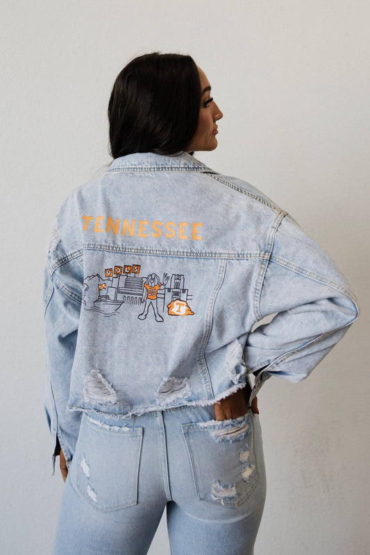 University of Tennessee Campus Classic Skyline Denim Jacket