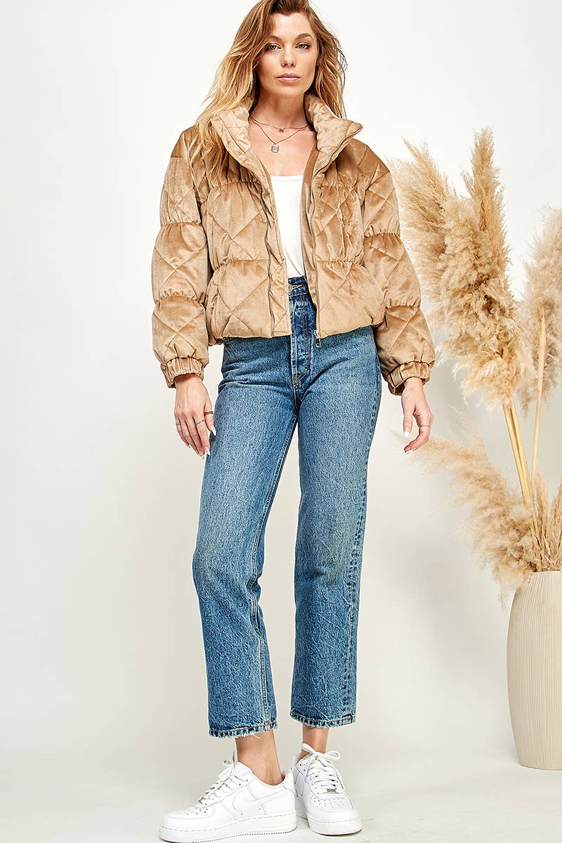 Arlowe Quilted Puffer Jacket