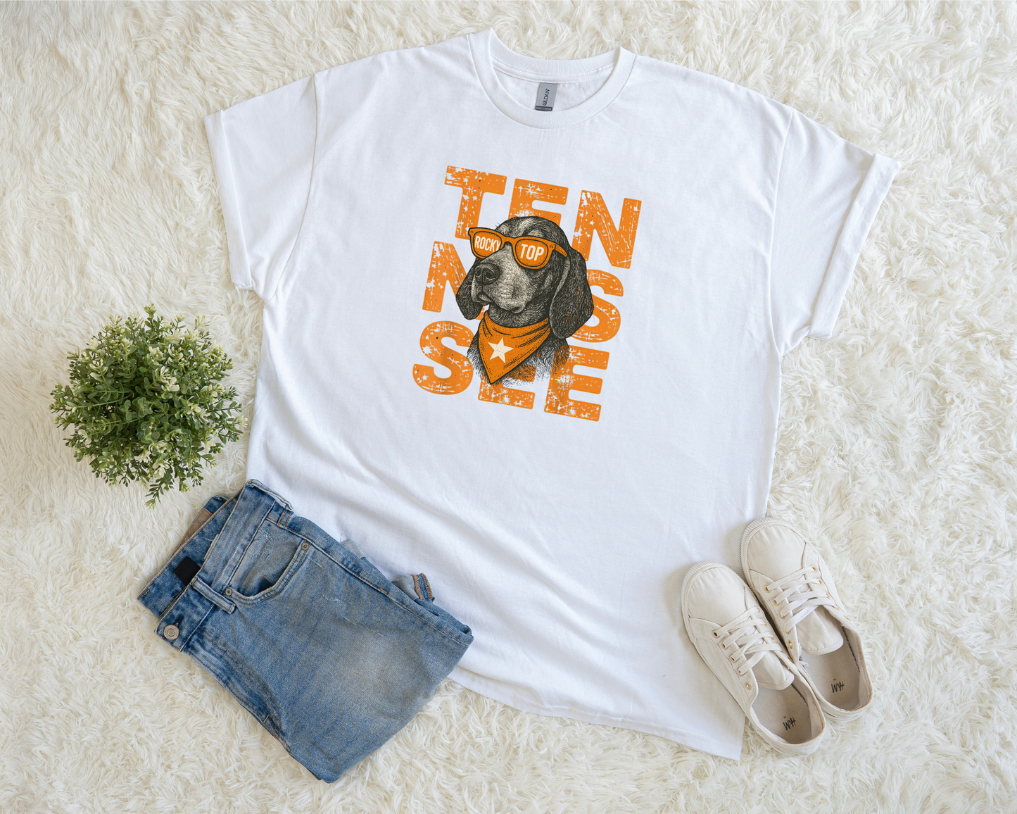 Pressed in Chaos - Tennessee Rocky Top Graphic Tee – Vols Smokey Tee