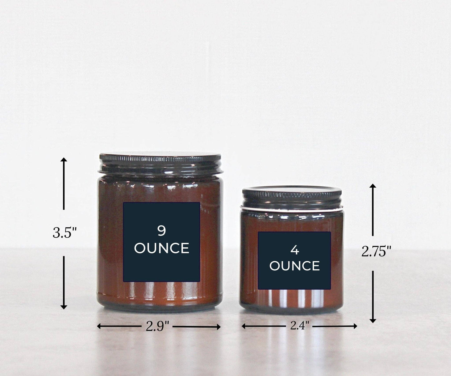 THE DANCING WICK CANDLES - Apple Cider Fall Soy Candle | 4 & 9 oz Amber Jar,  Wholesale