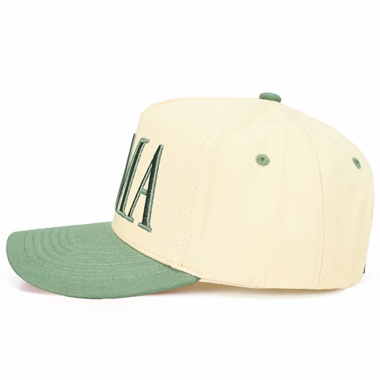 embroidered Snapback Trucker Hat