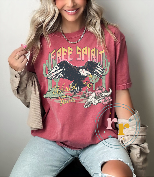 Free Spirit Western Graphic T-shirt