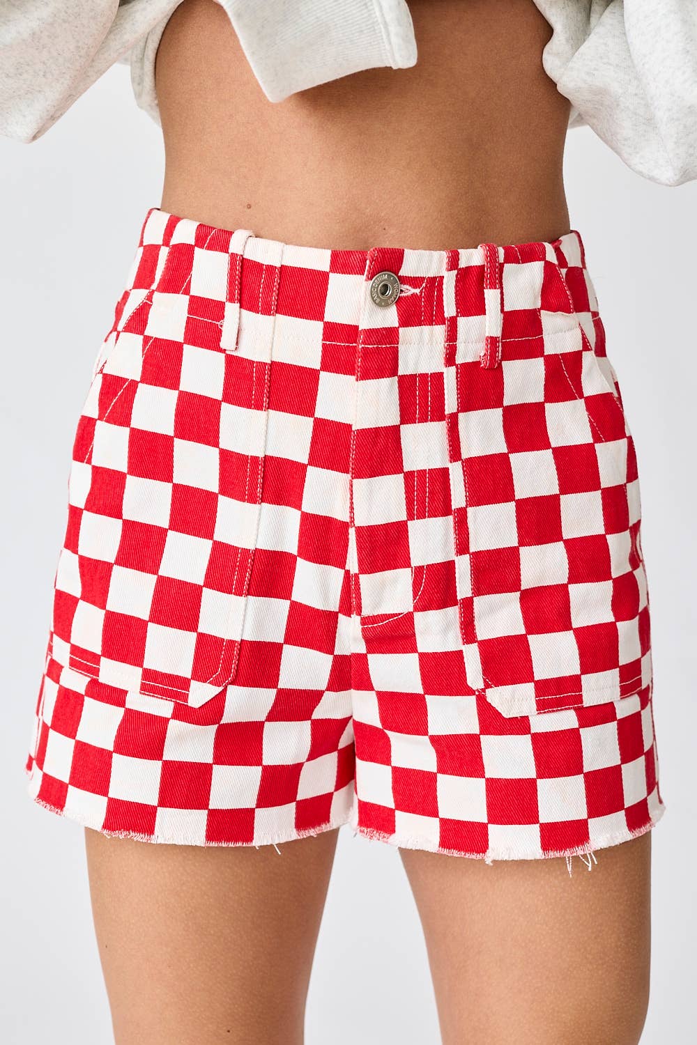 Papermoon - PP12128-1 - COLLEEN DENIM SHORTS