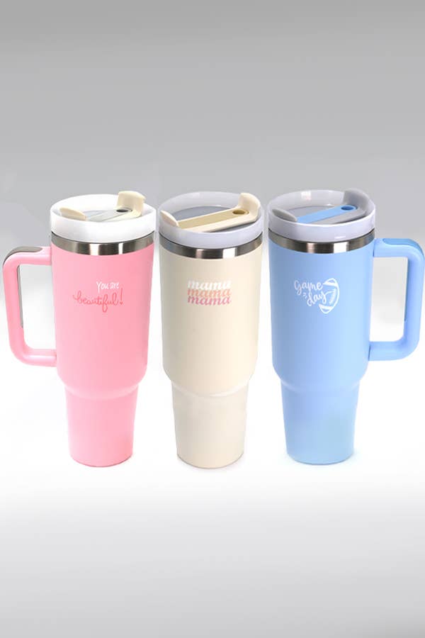40oz STAINLESS STEEL TUMBLER ALL STYLES | TB40OZ