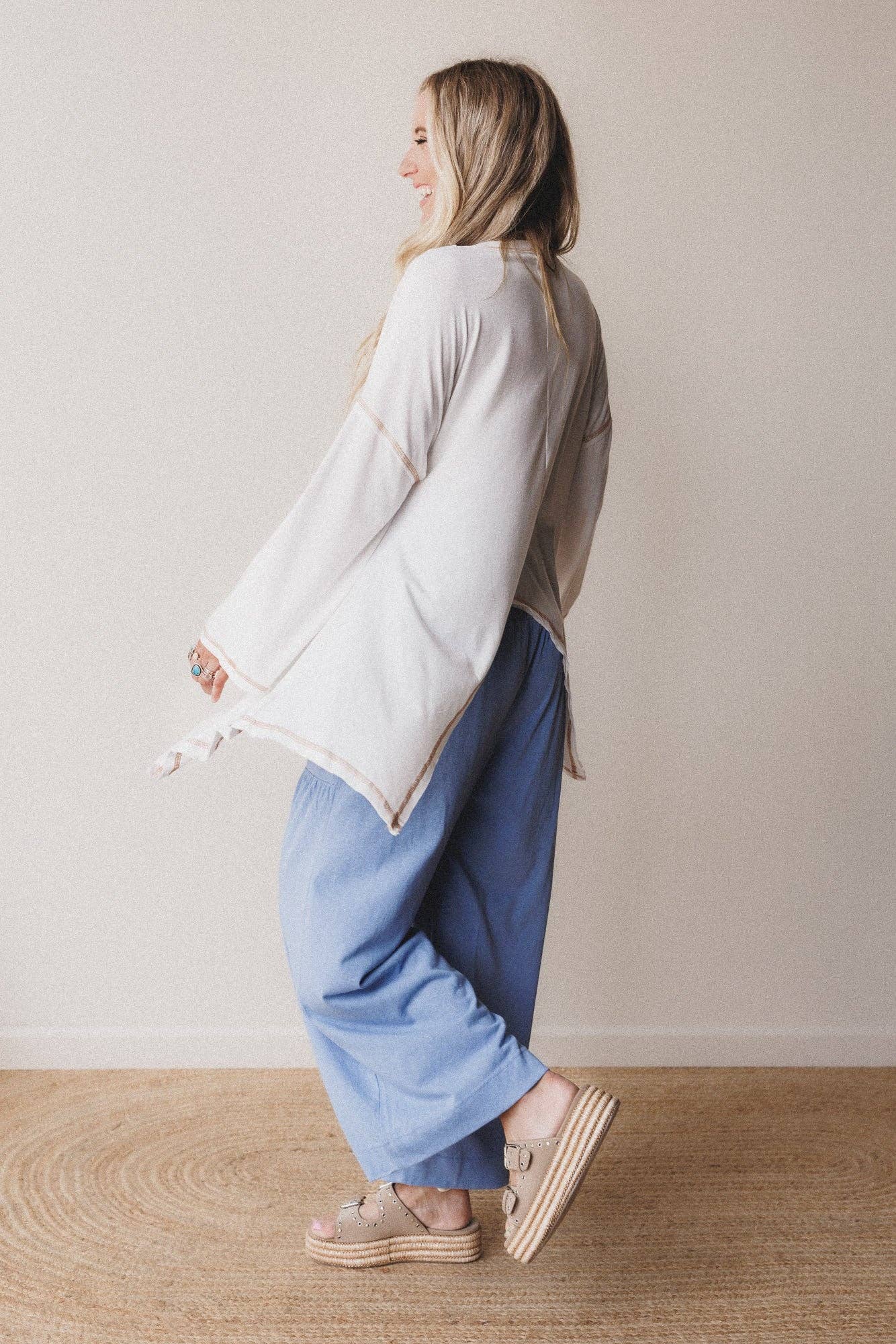 Three Bird Nest - Soft Intentions Top - Off White