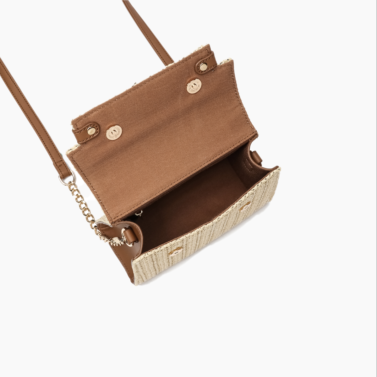Like Dreams - Woven Straw Crossbody Purse Casual Vacation Travel Bag