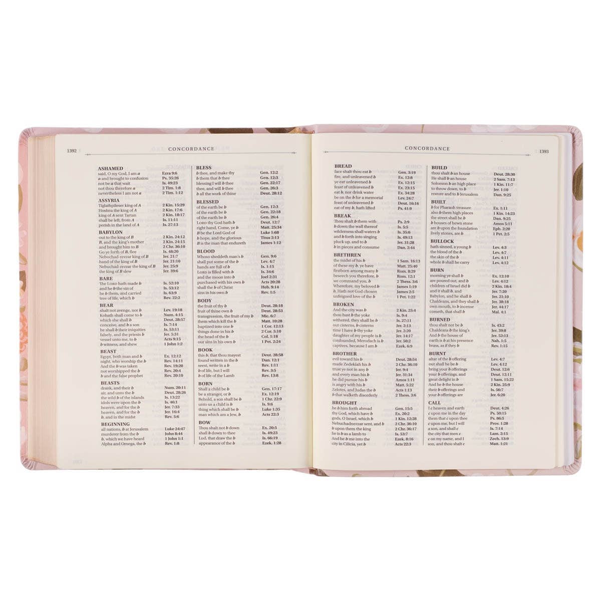 KJV Notetaking Bible Faux Leather Strength&Dignity Prov31:25