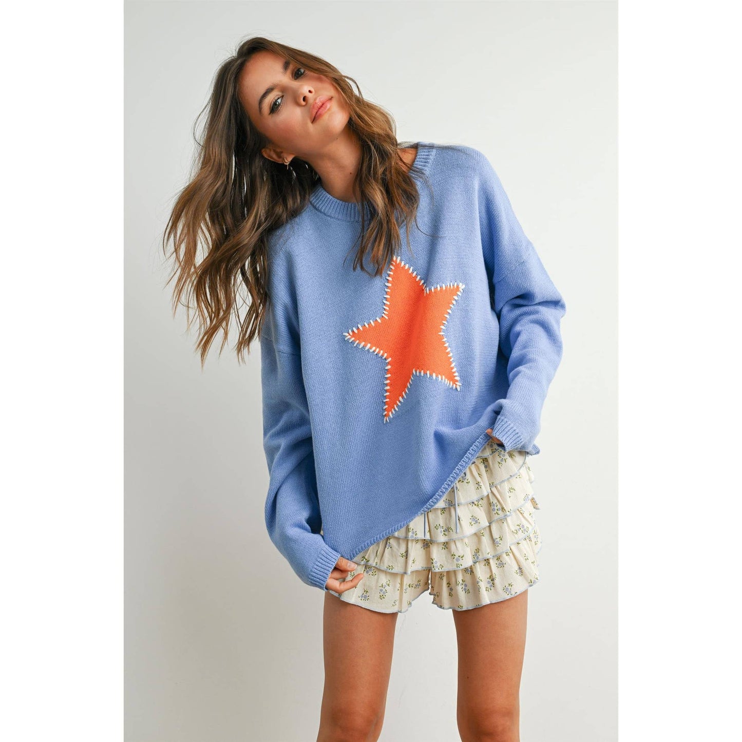 Star Pattern Sweater