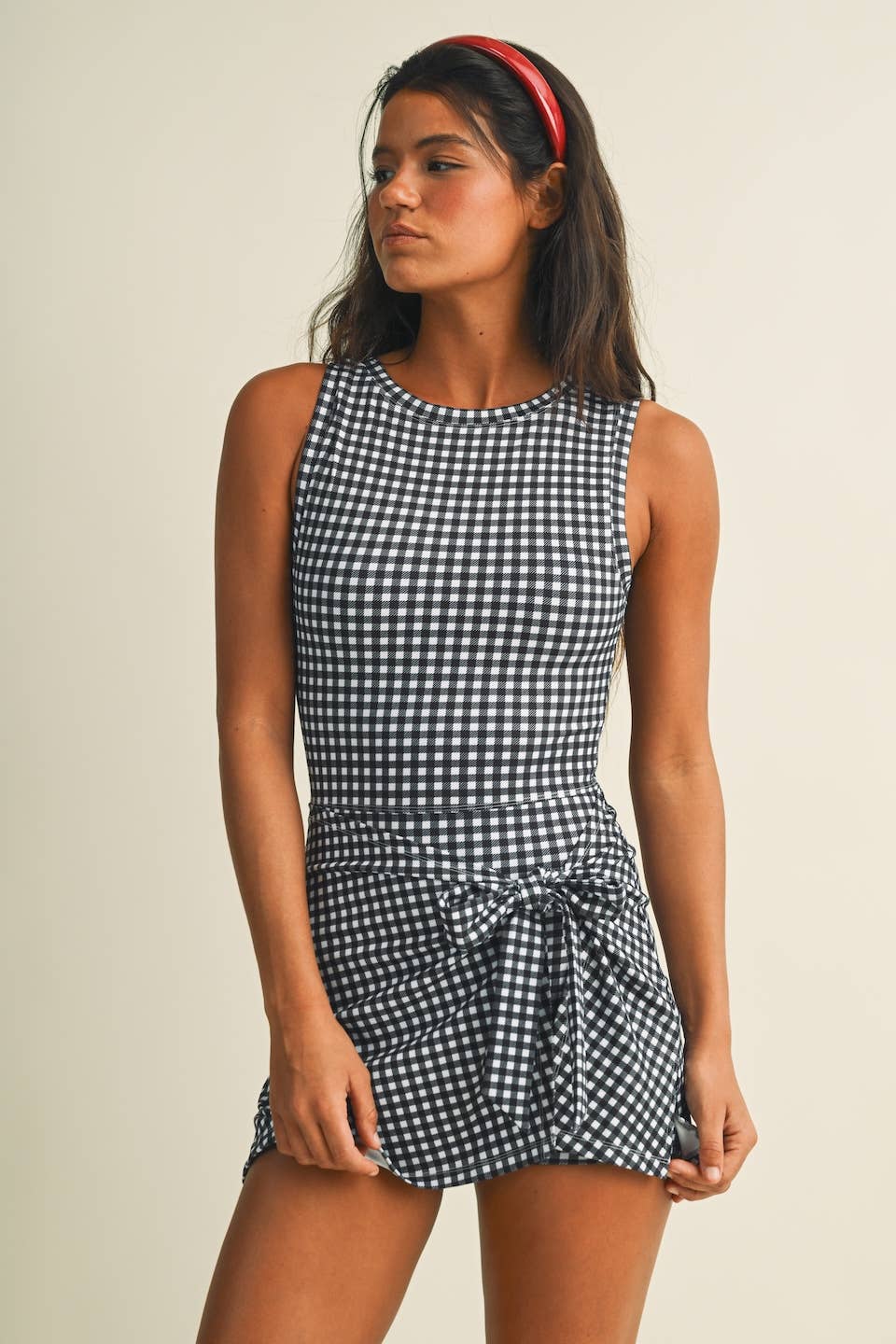 Wrap Tie Front Athletic Dress