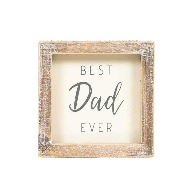 11953 - 5x5 wood frame sign (DAD)  home decor gift