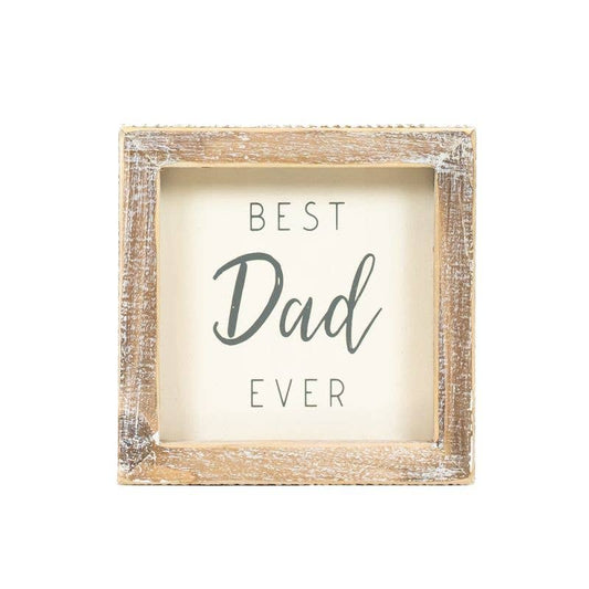 11953 - 5x5 wood frame sign (DAD)  home decor gift