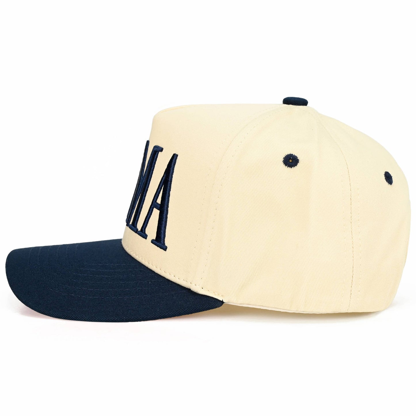 embroidered Snapback Trucker Hat