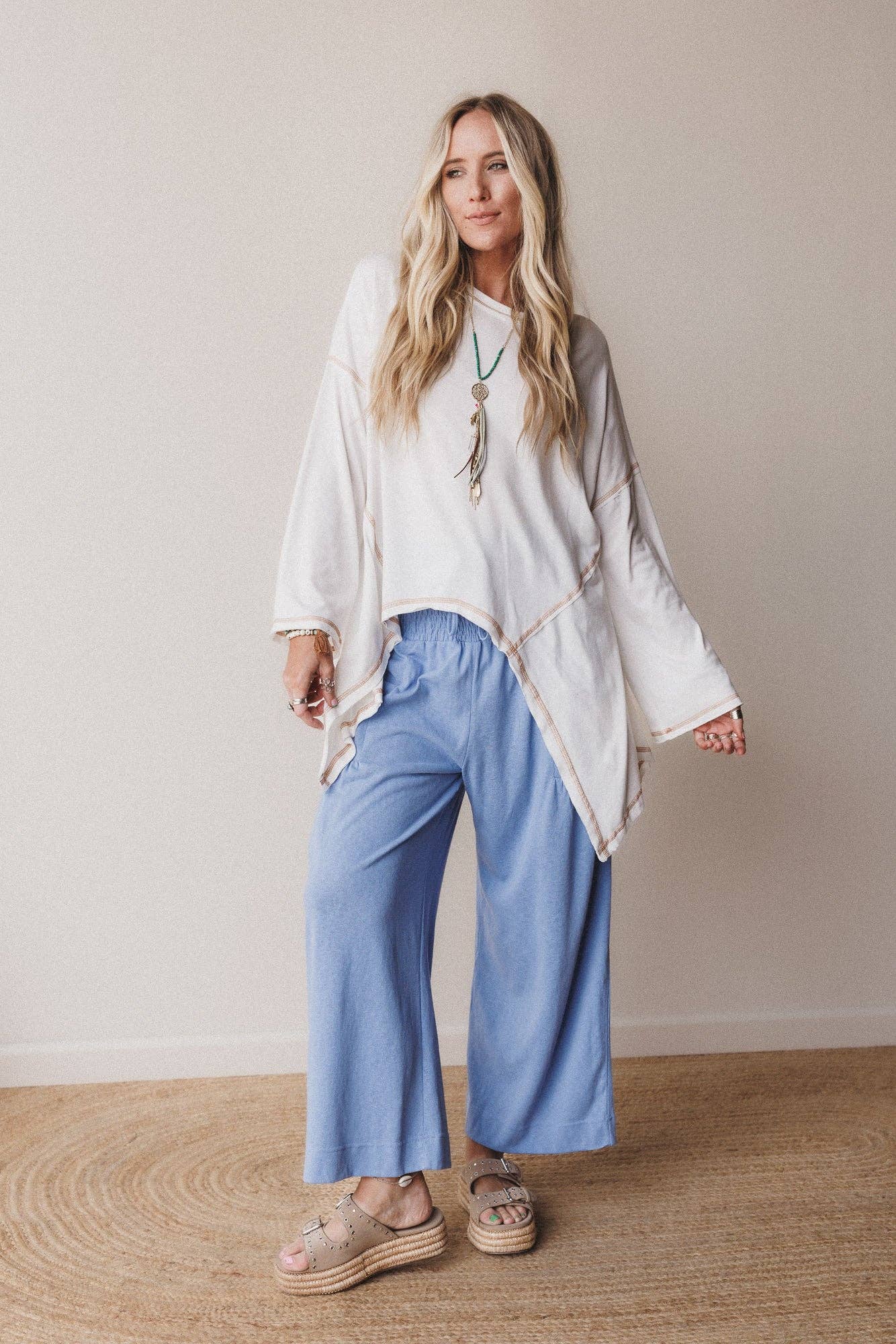 Three Bird Nest - Soft Intentions Top - Off White