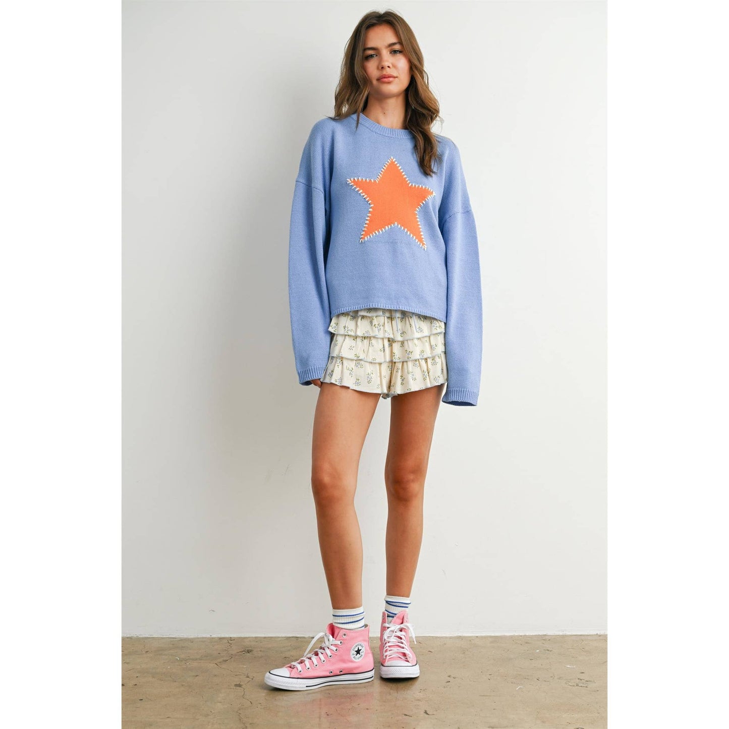 Star Pattern Sweater