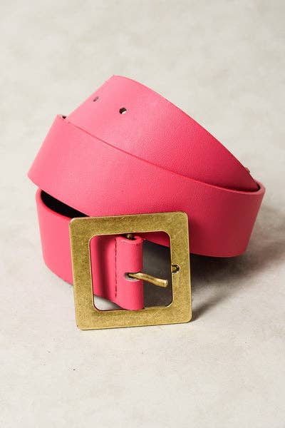 JOSSLYN by wall to wall - CLASSIC OVERSIZED SQUARE BUCKLE BELTS | 40BT604