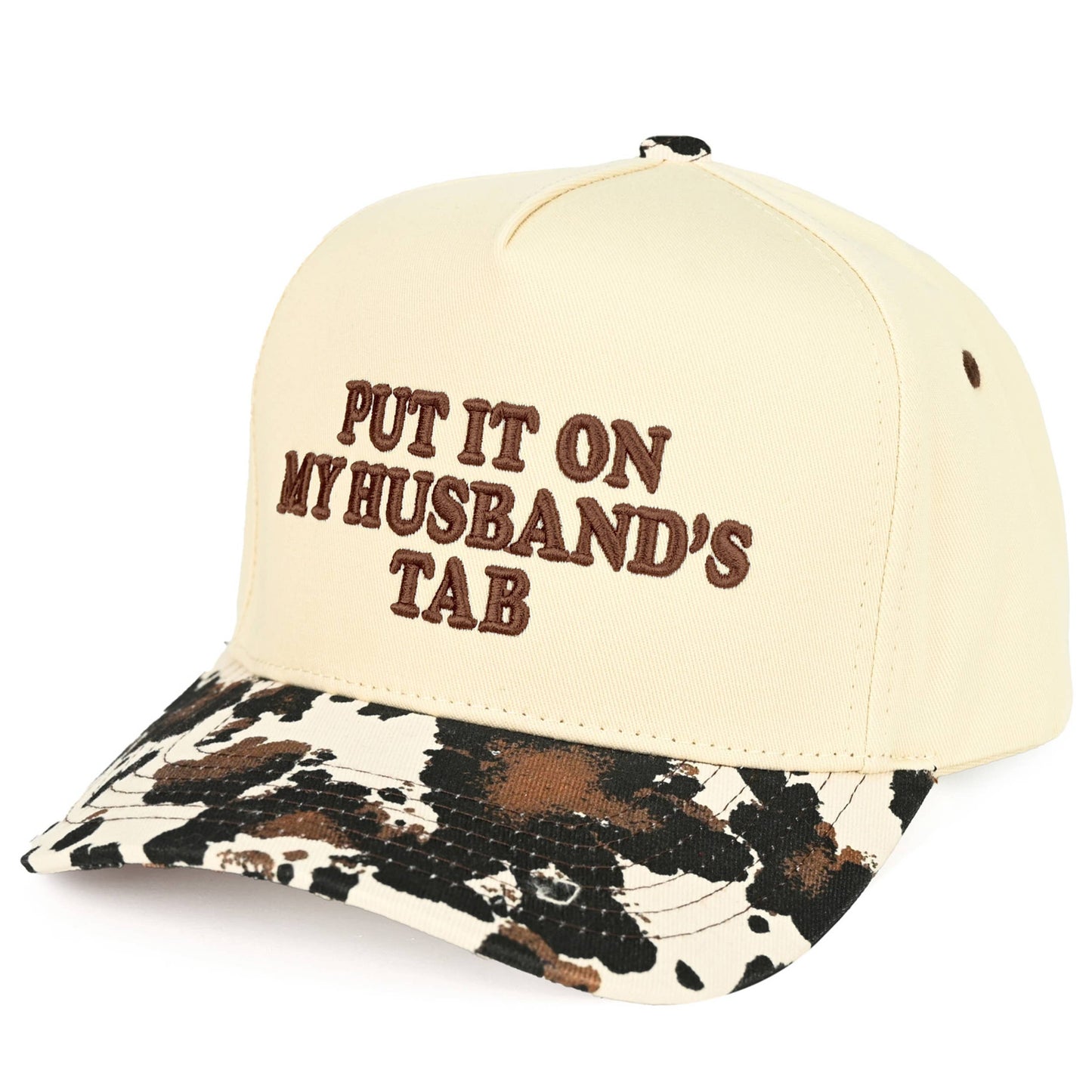 Hana - C.C PUT IT ON MY HUSBAND'S TAB Letter Trucker Hat