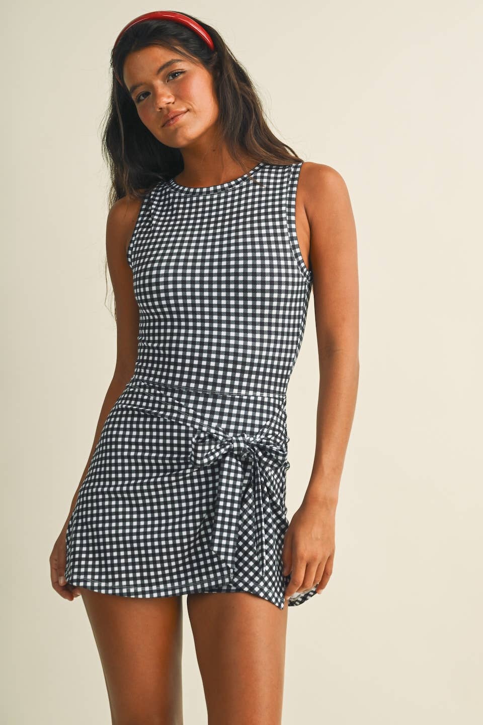 Wrap Tie Front Athletic Dress