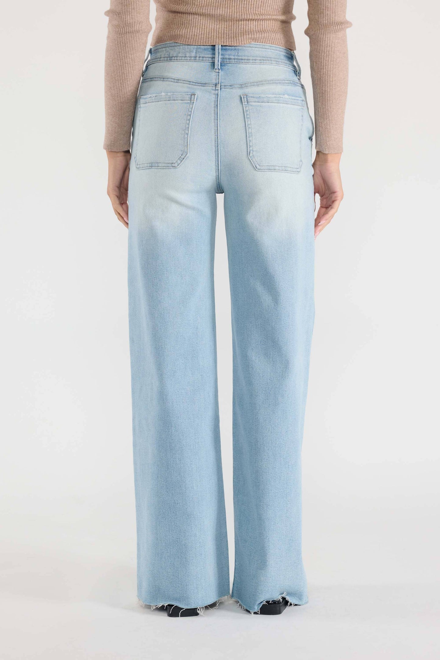 OPEN PACK Relaxed Wide Jeans Waist String XP7004
