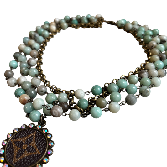 Junk And The Gypsy - Amazonite Layered Necklace