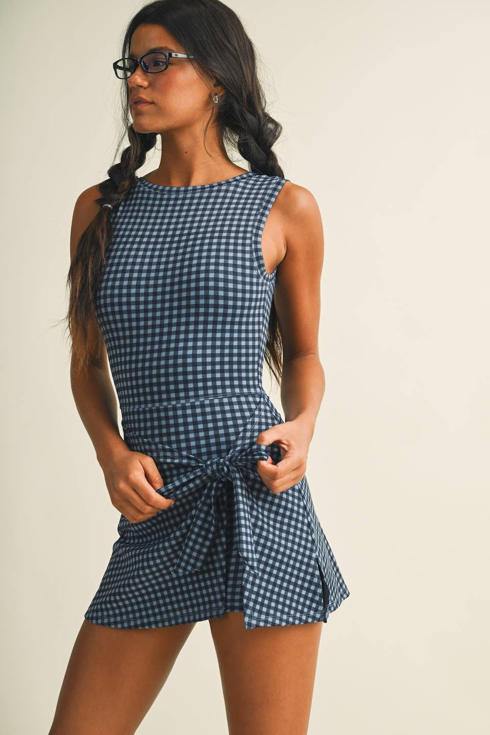 Wrap Tie Front Athletic Dress