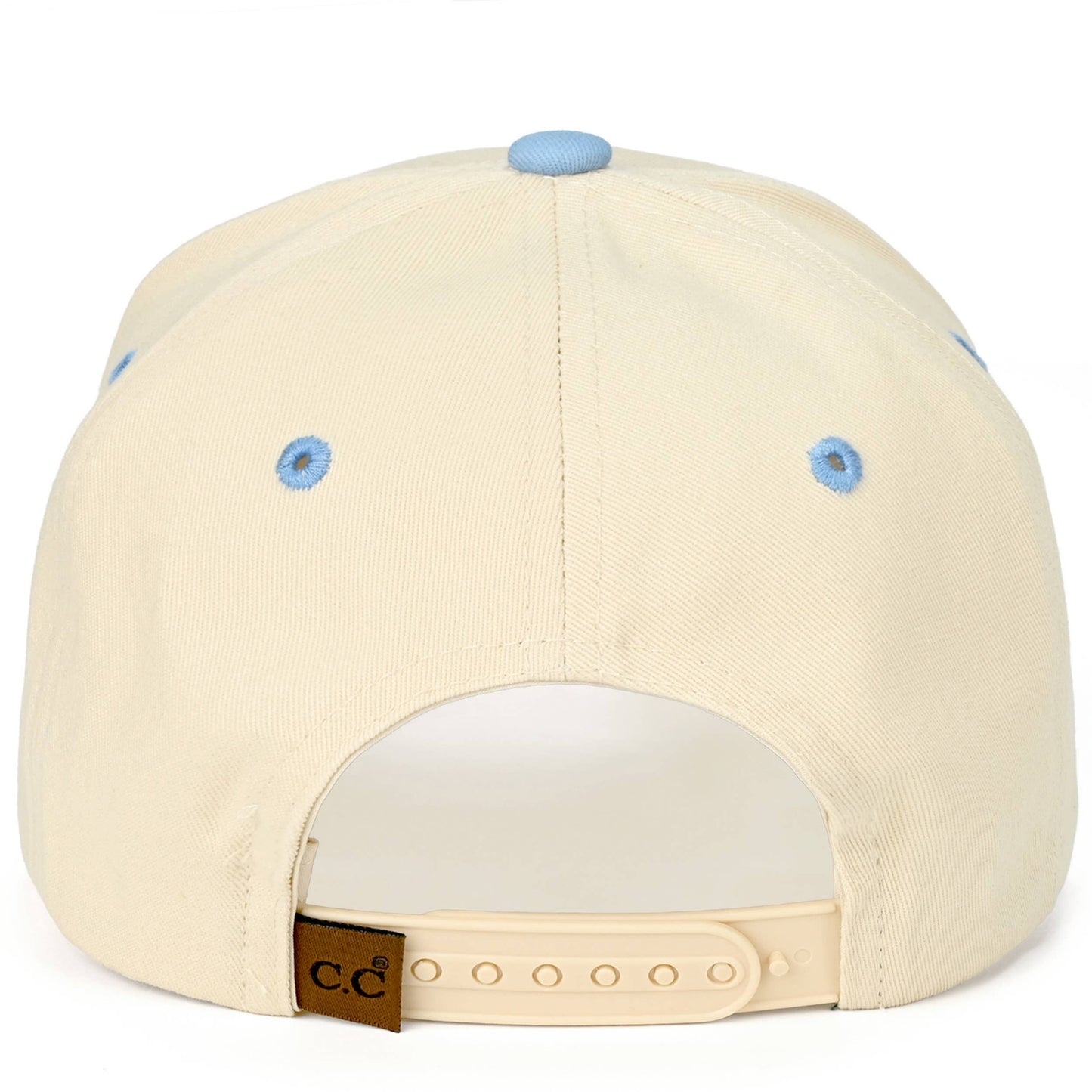 embroidered Snapback Trucker Hat
