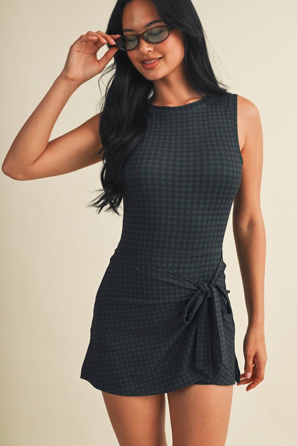 Wrap Tie Front Athletic Dress