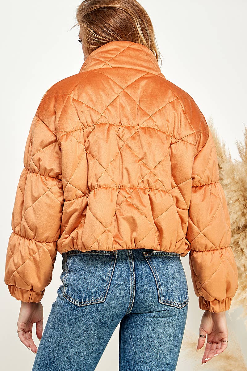 Arlowe Quilted Puffer Jacket