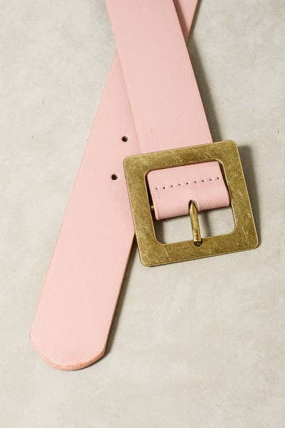 JOSSLYN by wall to wall - CLASSIC OVERSIZED SQUARE BUCKLE BELTS | 40BT604