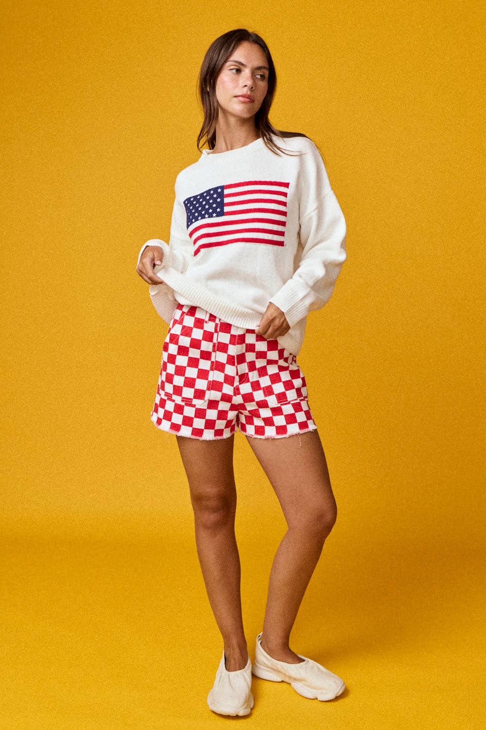 Papermoon - PP12128-1 - COLLEEN DENIM SHORTS