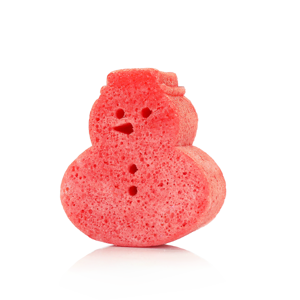 Spongellé  |  Bestsellers: Fall, Halloween, Christmas 2026 - Arctic Lily Snowman Holiday Buffer - Christmas Stocking Gift