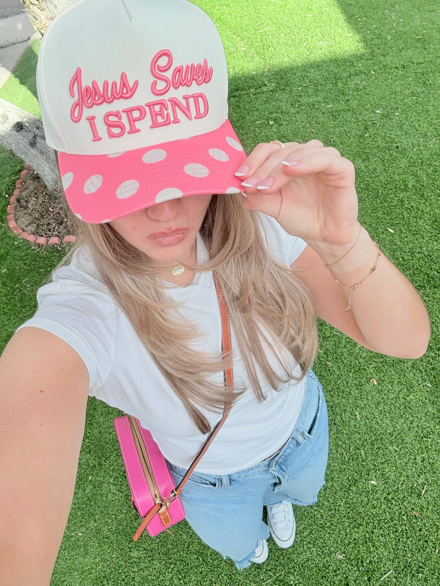 Broke Babes Wholesale - Jesus Saves I spend trucker hat