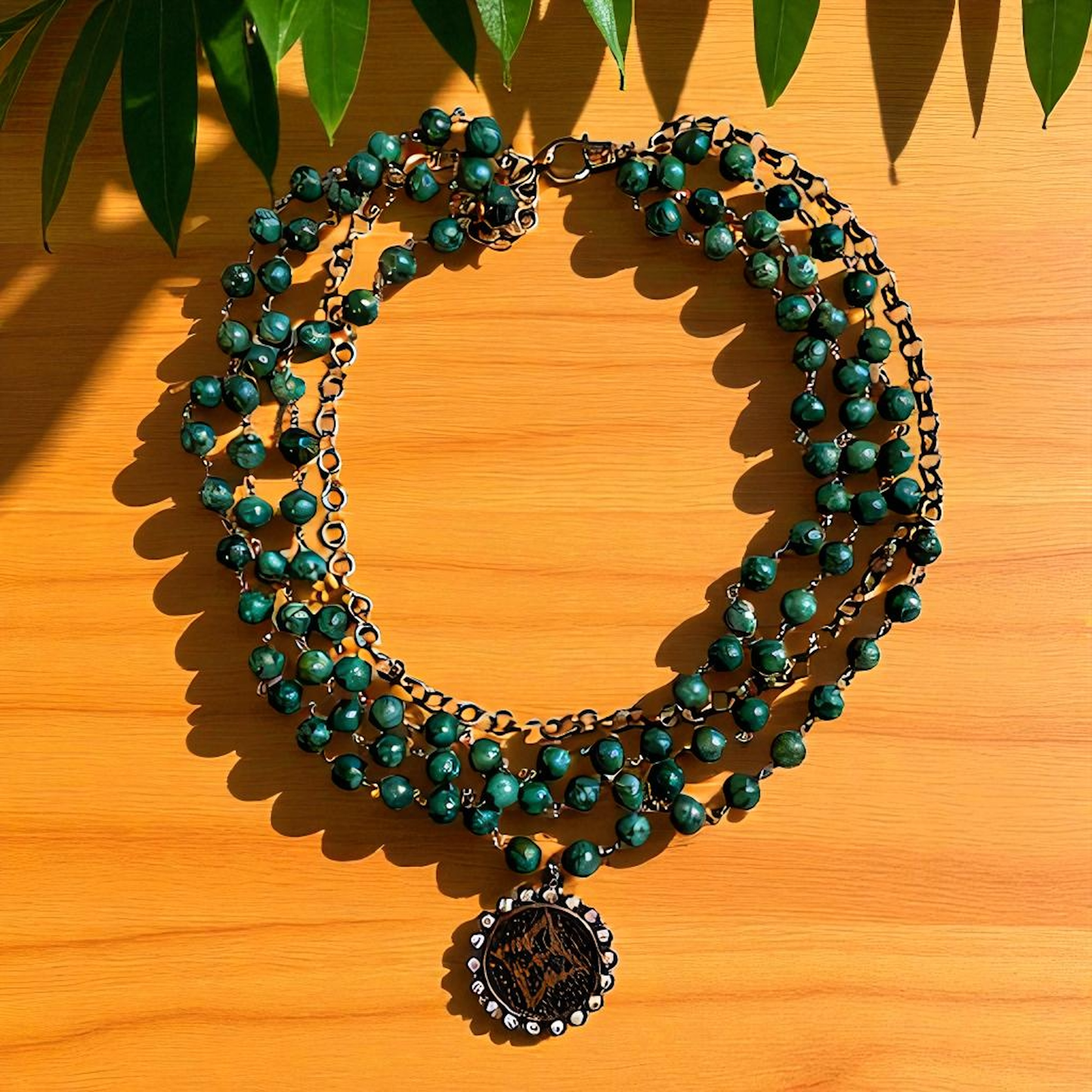 Junk And The Gypsy - African Turquoise Jasper Layered Necklace