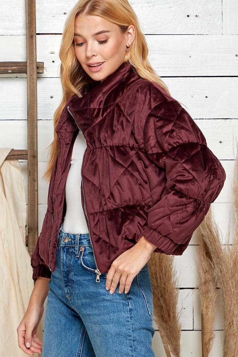 Arlowe Quilted Puffer Jacket