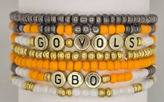 Tennessee Vols Bracelet Stack