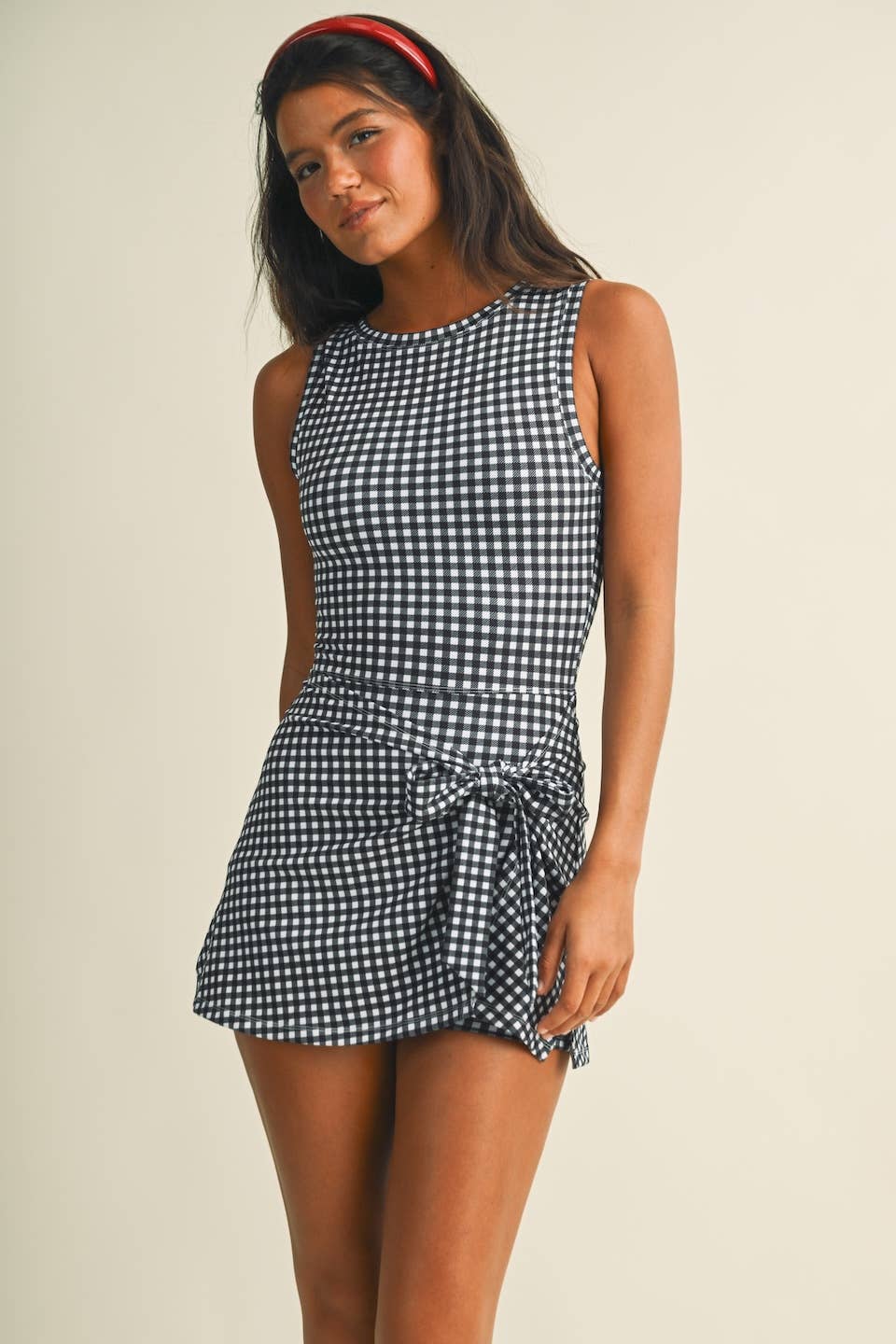 Wrap Tie Front Athletic Dress