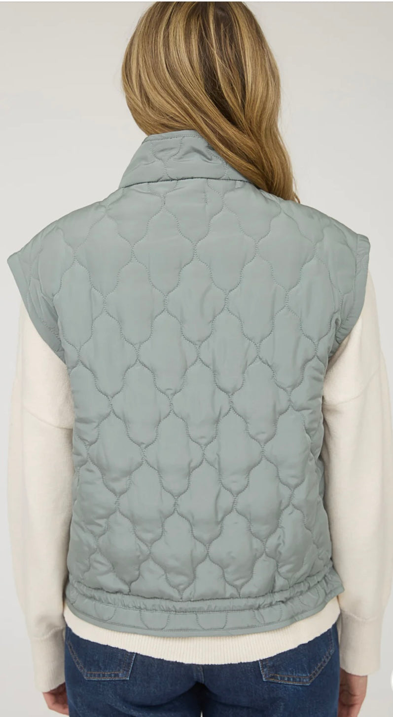 Quilted vest