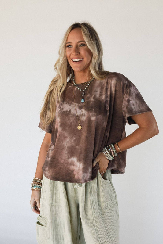 Serene Sky Top - Chocolate