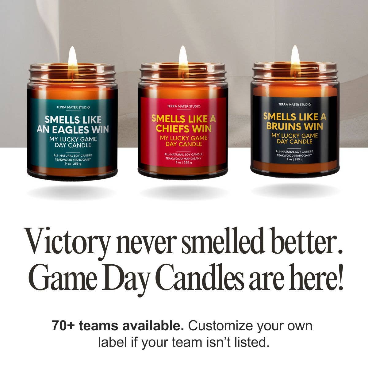 Smells Like A Volunteers Win Candle, Volunteers Merch