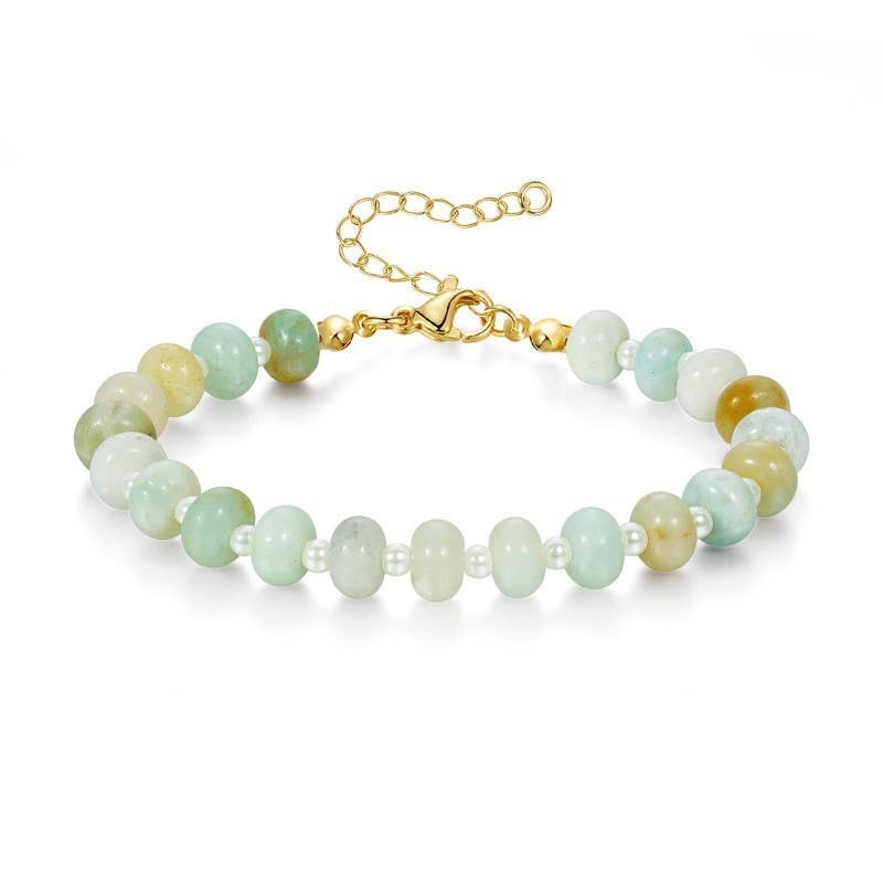 JOSSLYN by wall to wall - BOHO RESIN BEADED BRACELET | 40B5247
