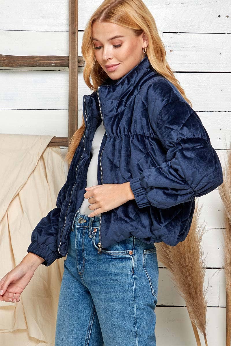 Arlowe Quilted Puffer Jacket