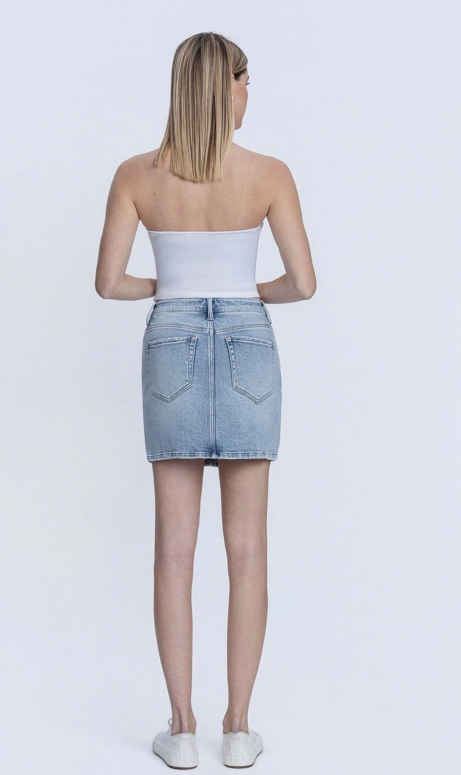 High Rise Mini skirt