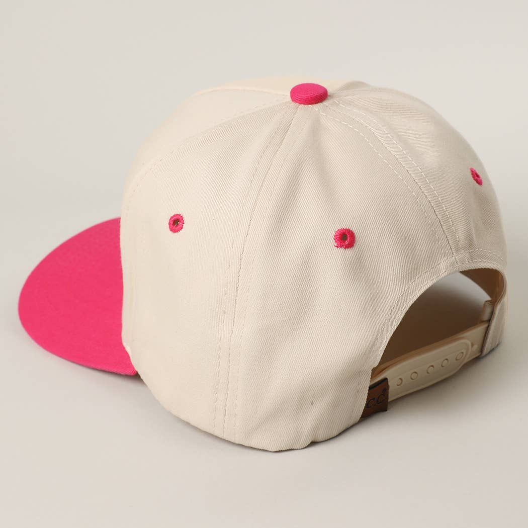 All You Need is Love Embroidery Two-Tone Trucker Hat