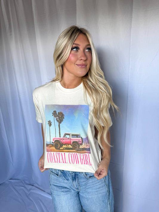 The American Honey - Coastal Cowgirl | Beach | Summer | Western | Coastal | Tee