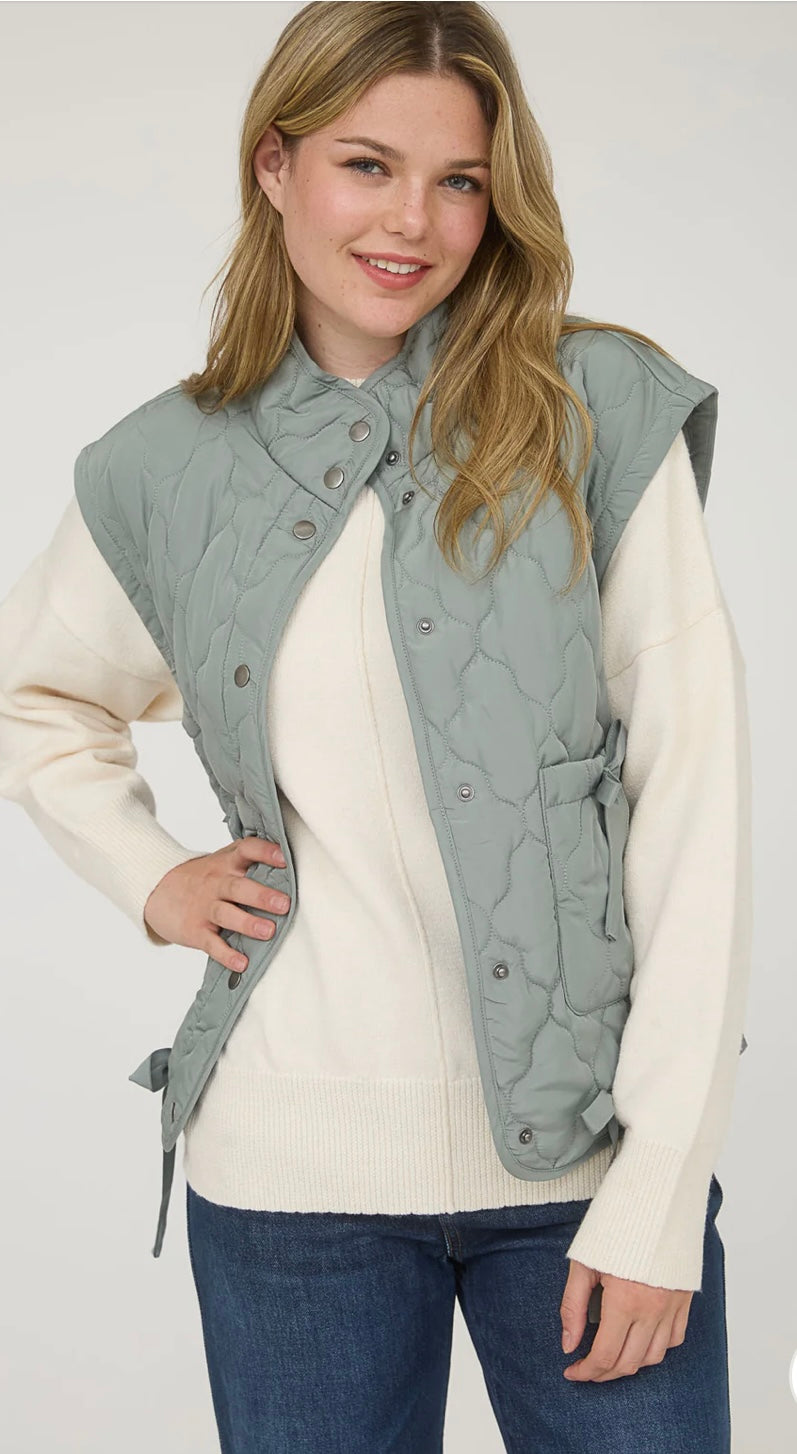 Quilted vest