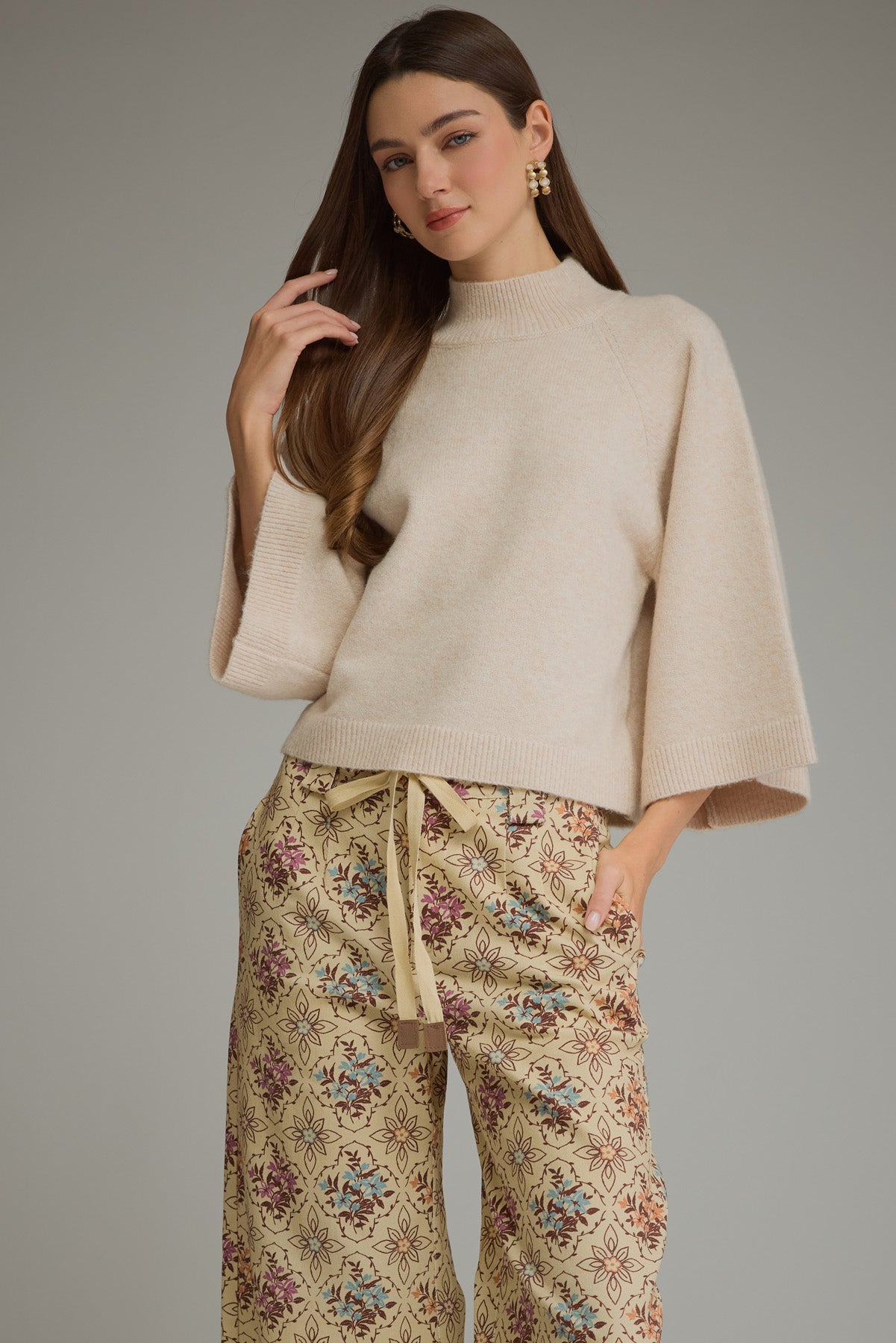 Oatmeal sweater