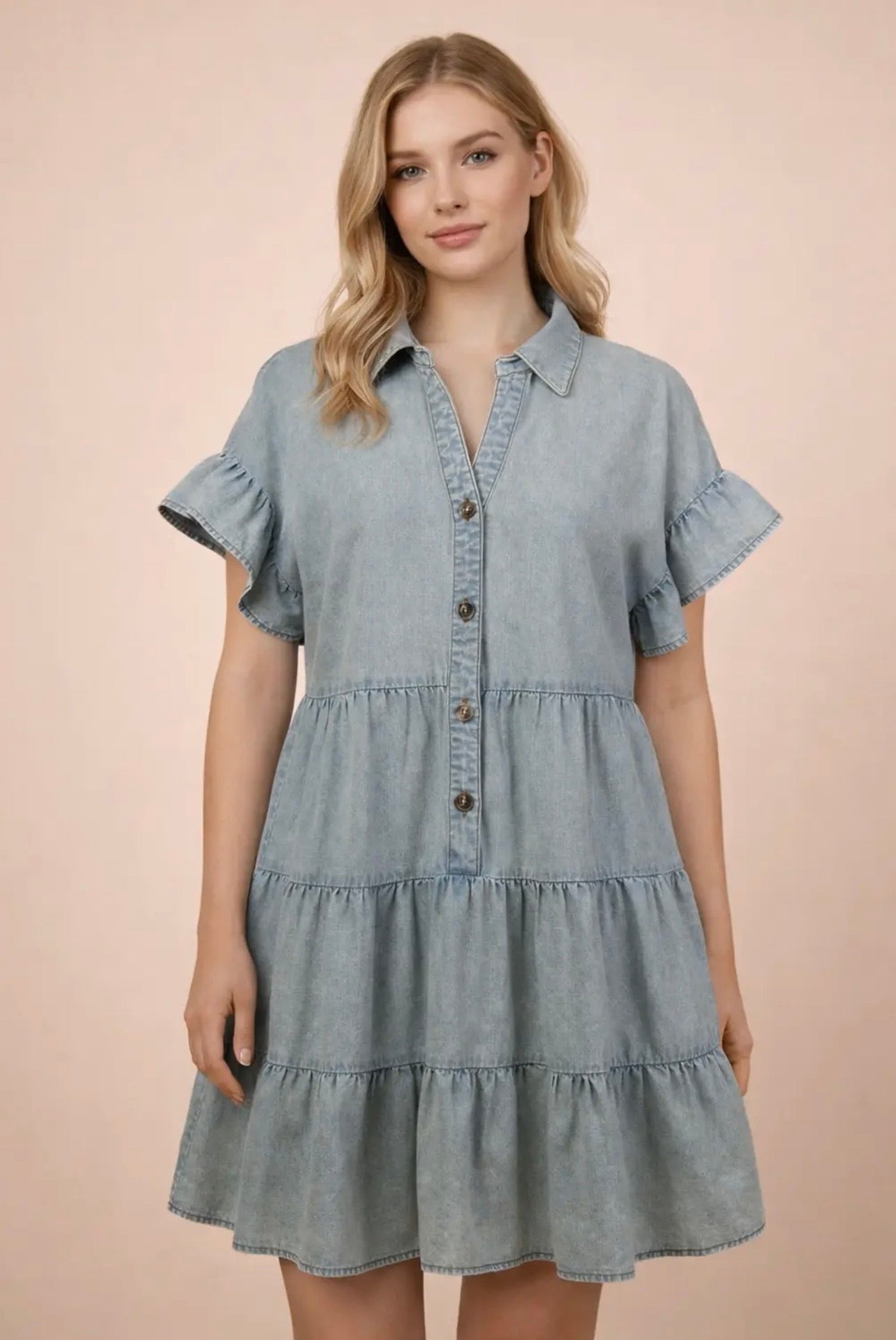 chambray dress