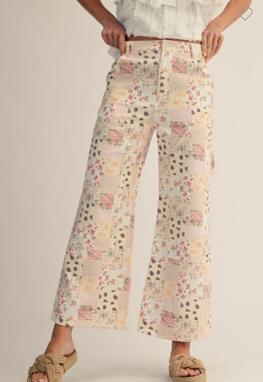 Vintage pastel pant