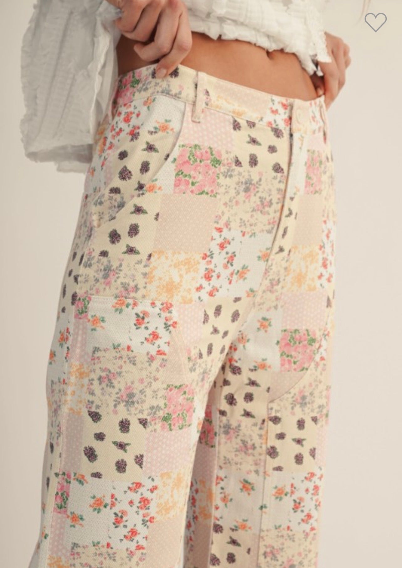 Vintage pastel pant